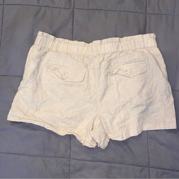 Loft Linen Blend Shorts Size Large NWOT - Picture 8 of 11